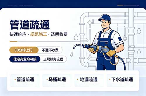 武威管道疏通